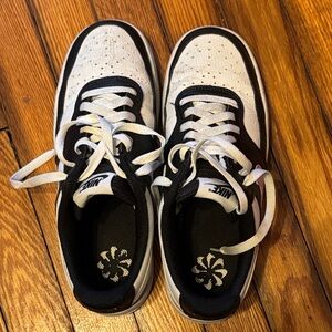 Nike Dual-Tone Black and White Sneakers